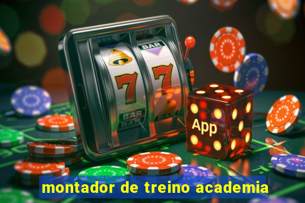 montador de treino academia